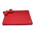 HUFT Orthopedic Dog Bed with Cushion - Red