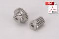 Stainless Steel Fairloc Hub Spur Gears