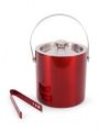 Stainless Steel Double Wall Insulated Red Ice Bucket