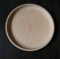 White ash wooden plates