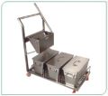 Stainless Steel Sanitation and Mopping Trolley