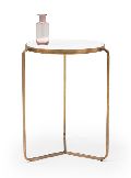 SSF3303 Iron & Marble Stone Side Table