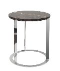 SSF3307 Iron & Marble Stone Side Table