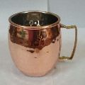 stainless steel moscow mule mug copper plated