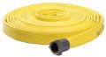 Yellow rubber fire hose