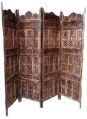 Carved Wooden Panel Screen