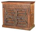Recycled Carved Wood Cabinet