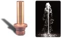 Copper Adjustable Jet Aerated Effect Fountain Nozzle