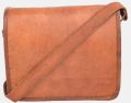 15" Handmade Vintage Leather Messenger Bag Bloggs