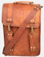 15" Leather Shoulder Bag For Laptop Or Daily Essentials