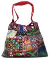 Cotton Multi Color Embroidery Mirror Work Hippie Boho Tote Indian Sling Shoulder Bag