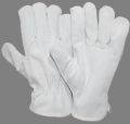 safety leather hand gloves