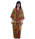 Colorful Printed Gown Bath Robe