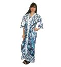 Handicrunch Multicolor womens cotton mandala kimono bathrobes house coat