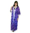 Beautiful violet mandala cotton bath robe