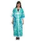 Mandala Kimono Cotton Long Robe