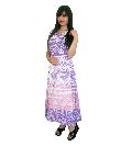 Handicrunch Violet Violet pink purple ombre mandala sleeveless evening gown wedding maxi party proms dress