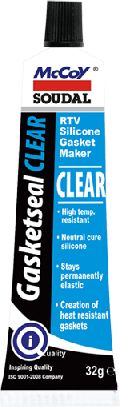 RTV Silicone Gasket Maker- Gasketseal Clear