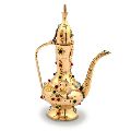 Little India Antique Gemstone Brass Surahi Handicraft Gift