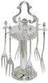 Silver Plated Fork Stand