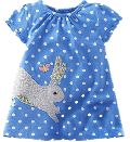 Fancy Dotted Baby Dress