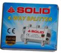 Solid 4-Way Splitter