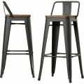 Iron bar stools
