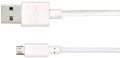 DATA CABLE 2A WHITE 1M MICRO USB