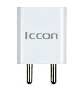 MOBILE CHARGER 2A WHITE (WITH MICRO USB CABLE)