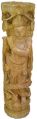 Wooden Lord Krishna Statue