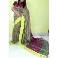 Multi Colored Jamdani Linen Sarees