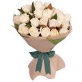 Elite White Rose bouquet
