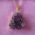 Amethyst Crystal Pendants