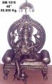 Brass Ganesh Statue- G-015