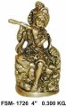 Brass Krishna Statues- Bk- 22