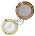 Brass Round Porthole Mirror