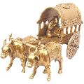 Aakrati brass Bullock cart for decoration purpose