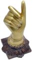 Brass Designer Hand Shape Pen Stand for home and office table