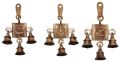 Laxmi Ganesha Saraswati Single Hanging Bells