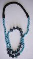 Glass Bead knotted necklace