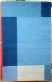 Cotton Blue Handloom Rug