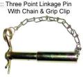 Three Point Linkage Pin with Chain & Grip Clip