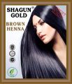 Shagun Gold Powder Dark Brown Heena Based Hair