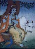 Krishna Gemstone Painting