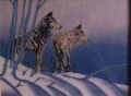 Wolf Gemstone Painting