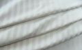 Satin Stripe Fabric- White Bed Sheets