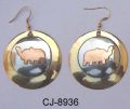 Brass Earring (CJ-8936)