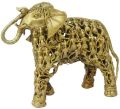 Brass Tribal Elephant