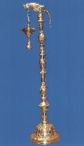 Brass Ornamental Parrot Lamp