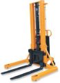 Semi Electric Stacker With Wide Leg